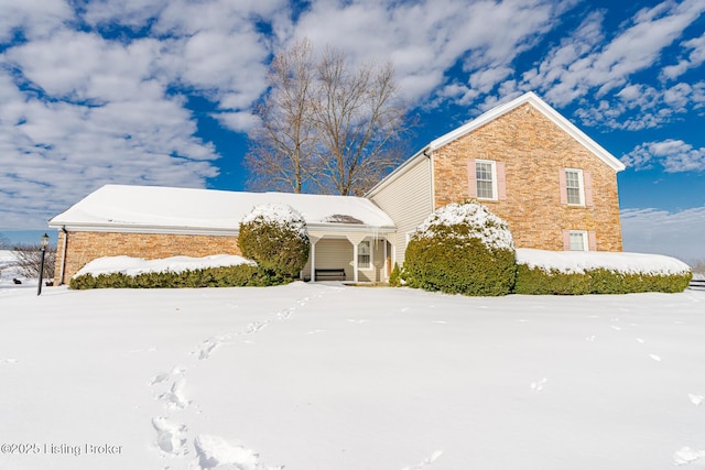 view of front of house