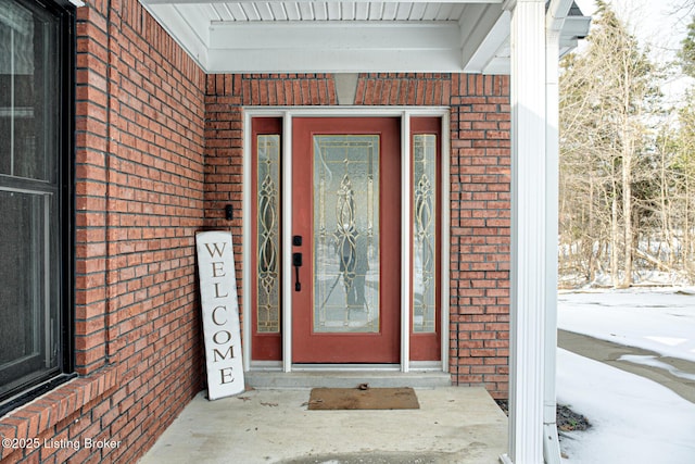 view of property entrance