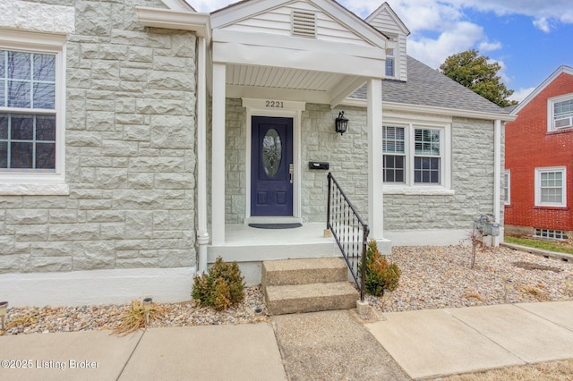 view of property entrance