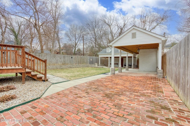 view of patio / terrace