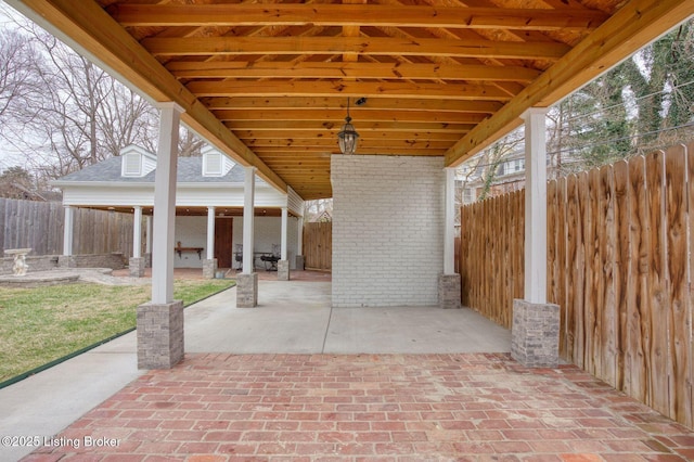 view of patio