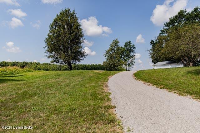 view of road