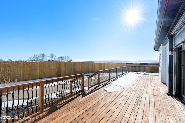 view of deck