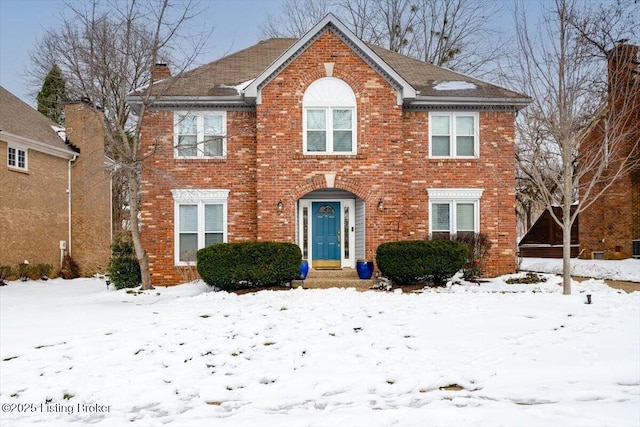 view of colonial-style house