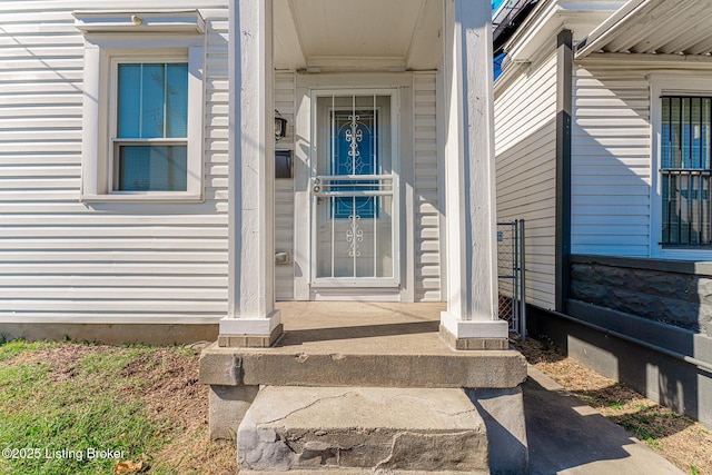 view of entrance to property