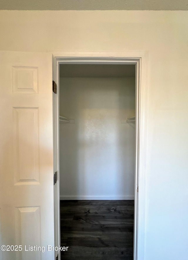 view of closet