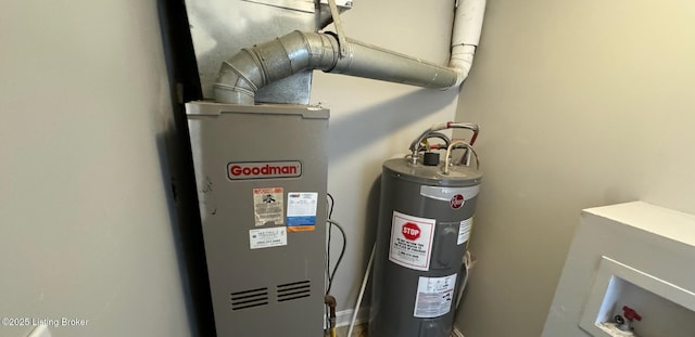 utilities featuring water heater