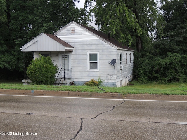 view of bungalow-style home