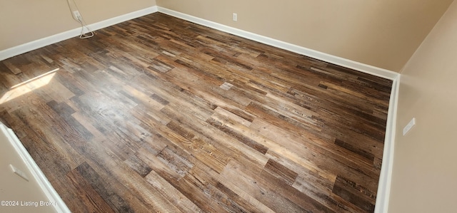 room details featuring hardwood / wood-style flooring