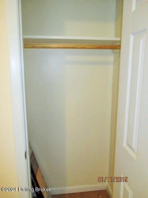 view of closet