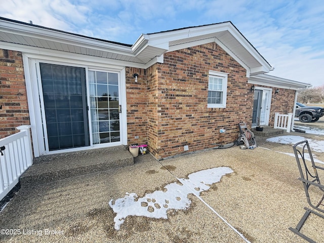 exterior space with a patio area