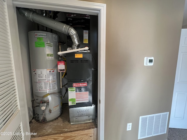 utilities with water heater