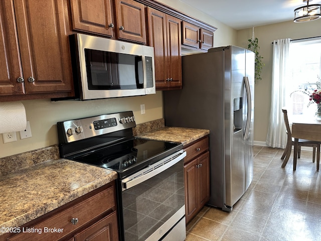 kitchen with stainless steel appliances