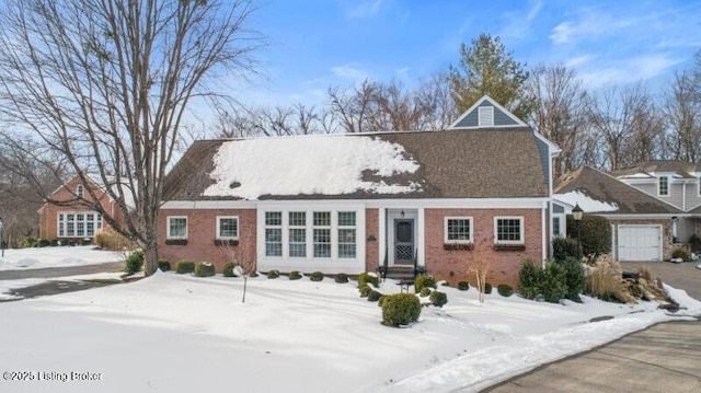 view of cape cod home