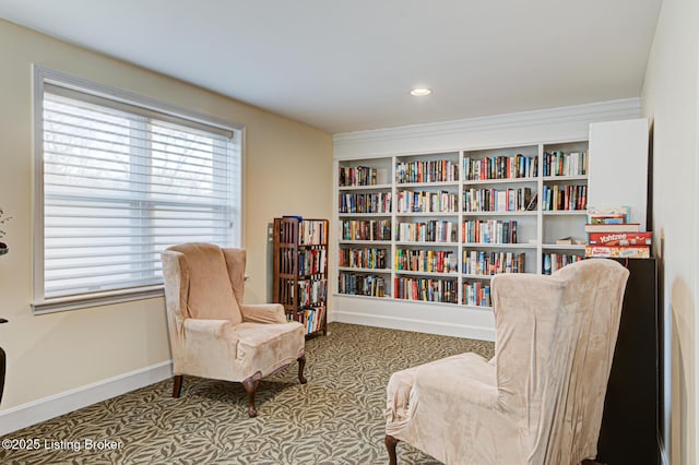 view of living area