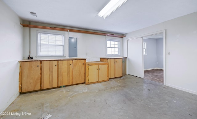 kitchen with electric panel