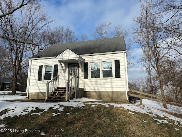 view of front of house