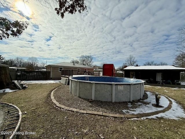 view of pool