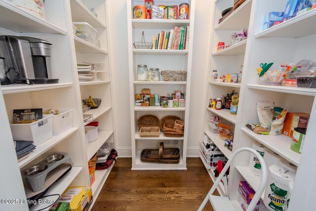 view of pantry