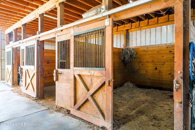 view of stable