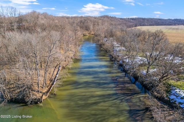 property view of water