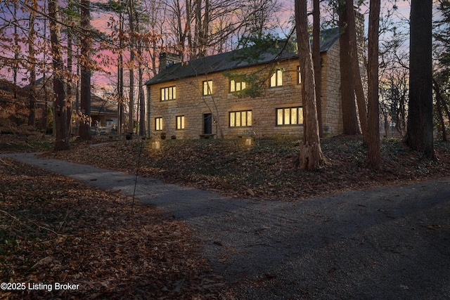 view of front of house