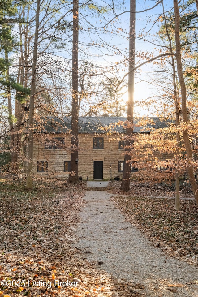 view of front of house