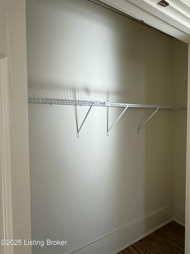 view of closet