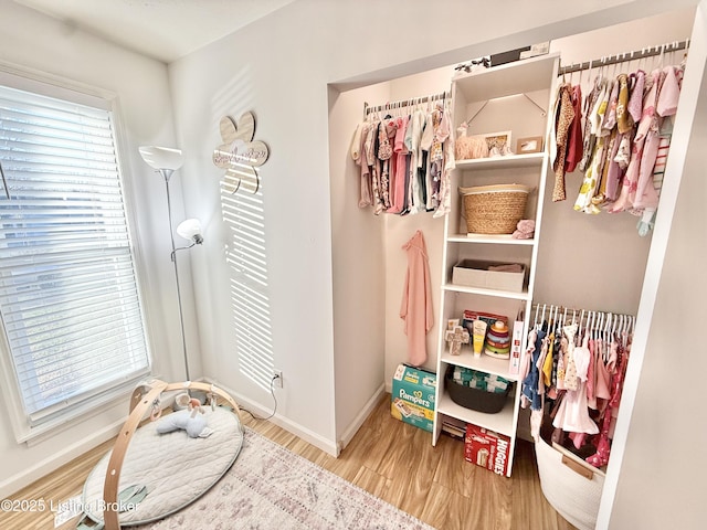 view of closet