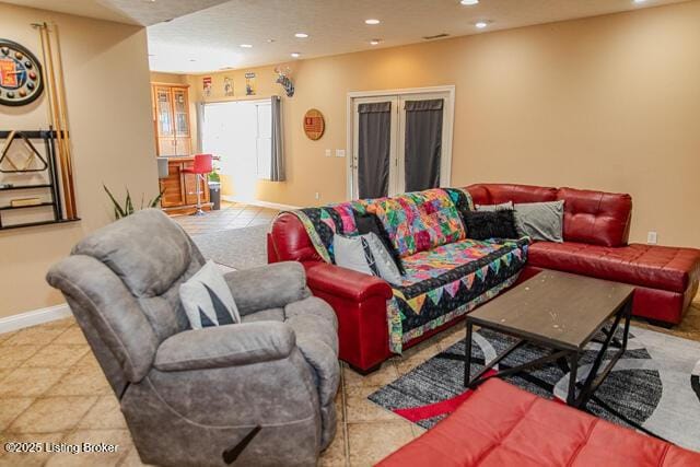 view of living room