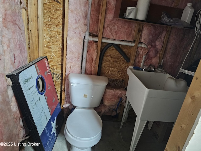 bathroom with toilet