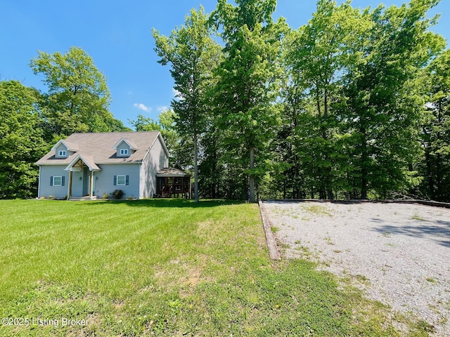 216 Peter Cave Heights Rd, Leitchfield, KY 42754 - view of green lawn