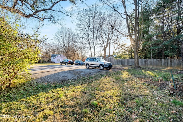 view of yard