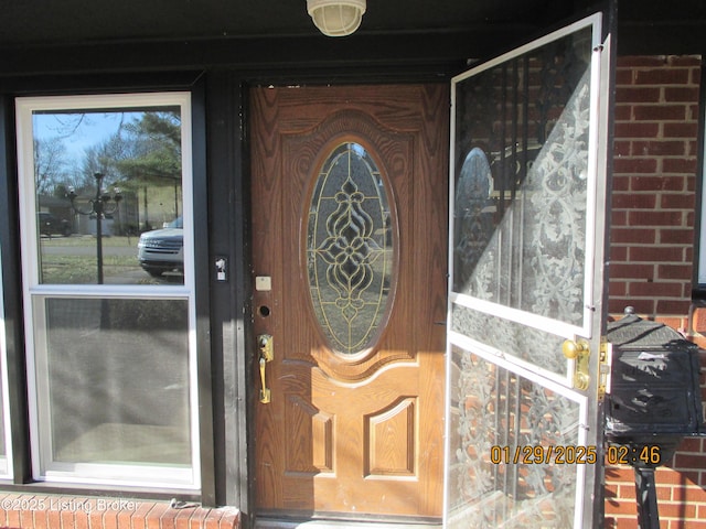 view of property entrance