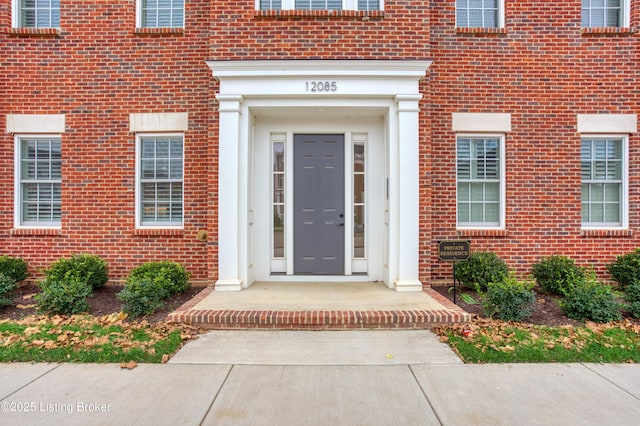 view of property entrance