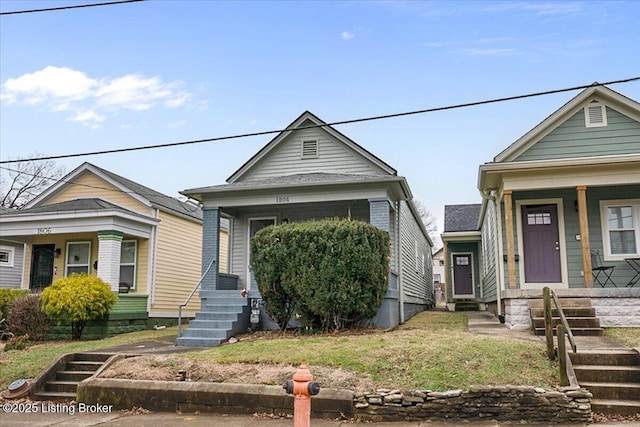 view of bungalow-style house