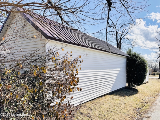 view of side of home