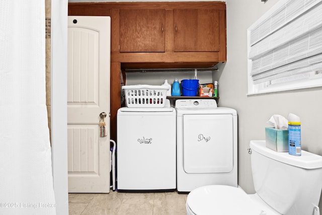 laundry area with washer and dryer