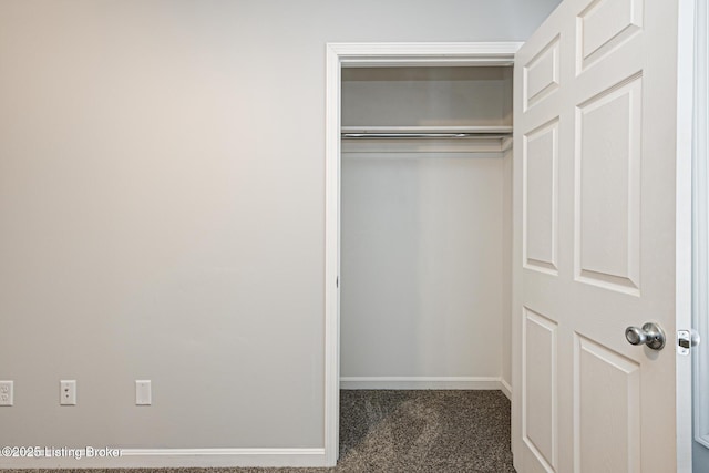 view of closet