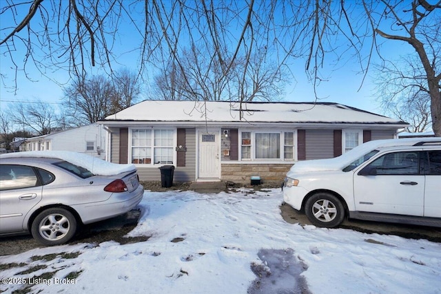 view of front of house