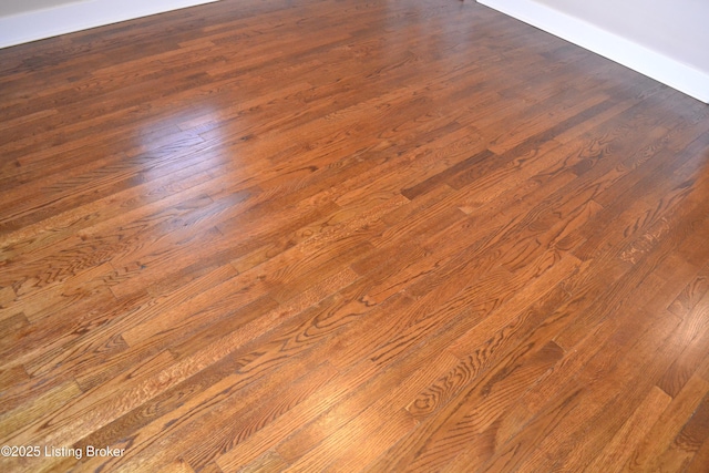 details featuring hardwood / wood-style flooring