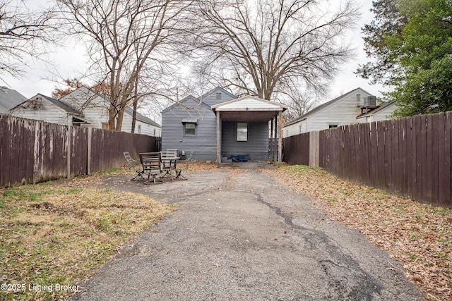 view of back of house