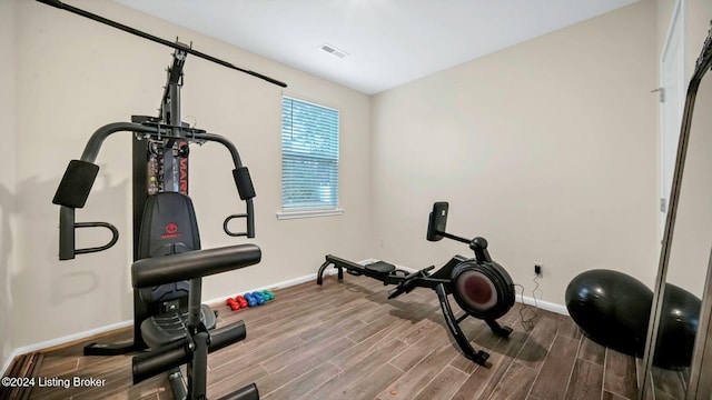 view of workout room