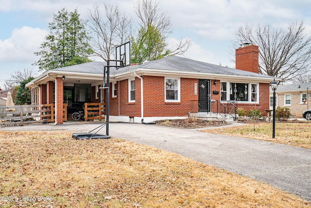 view of front of house