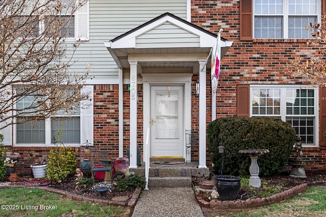 view of property entrance