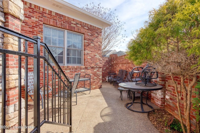 view of patio