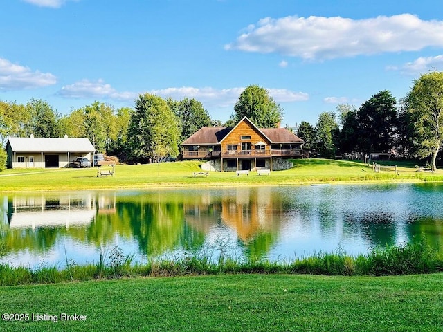 property view of water