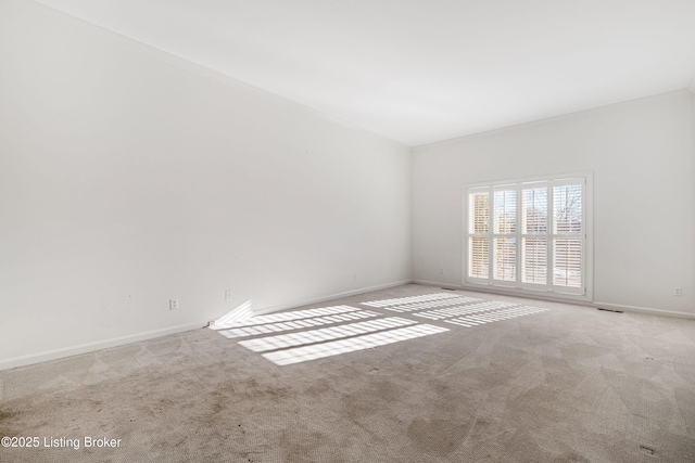 empty room with light carpet