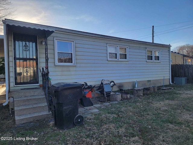 view of rear view of house