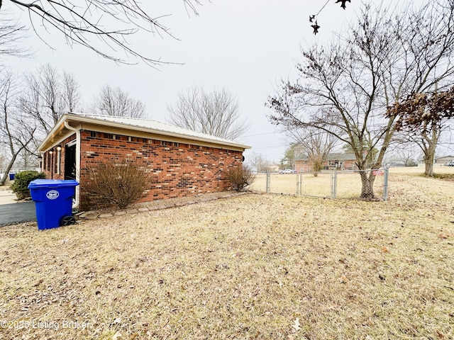 view of side of property